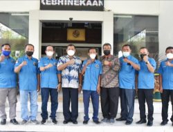 BUPATI DELI SERDANG MENERIMA KUNJUNGAN PWI DELI SERDANG