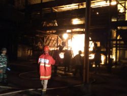PABRIK KELAPA SAWIT DI SIMALUNGUN TERBAKAR 