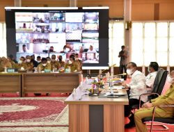 ANTISIPASI LONJAKAN KASUS OMICRON GUBERNUR EDY RAHMAYADI INSTRUKSIKAN SISTEM PEMBELAJARAN CAMPURAN