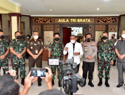 ANTISIPASI LONJAKAN KASUS COVID – 19 EDY RAHMAYADI DAN FORKOPIMDA SUMUT FOKUS PADA VAKSINASI DAN PROKES
