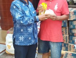 KORBAN ANGIN PUTING BELIUNG DI KECAMATAN DELITUA TERIMA BANTUAN