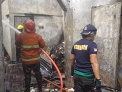 RUMAH PEDAGANG TERBAKAR IBU DAN DUA ANAKNYA TEWAS