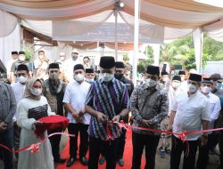 RESMIKAN MUSALA KANTOR DESA SAMPALI, MUSA RAJEKSHAH SAMPAIKAN TERIMA KASIH KE MASYARAKAT