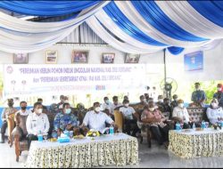 BUPATI DELI SERDANG RESMIKAN KEBUN POHON INDUK UNGGULAN NASIONAL DAN SEKRETARIAT KTNA/P4S DI LAHAN GARAPAN PTPN2