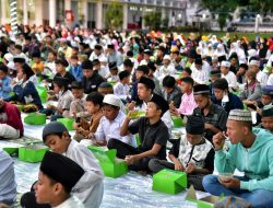 ANAK YATIM PIATU SENANG BUKA PUASA BERSAMA GUBERNUR SUMUT