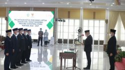 Edy Rahmayadi Lantik Ketua dan Wakil Ketua BAZNAS Sumut, Potensi Zakat Sumut Capai Rp8 Triliun