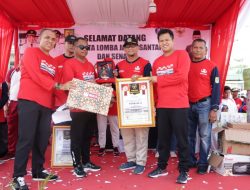 Sambut HUT ke 77 Kemerdekaan RI, Sergai Memerah Ribuan ASN Semarakkan Berbagai Kegiatan