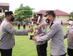 Wakapolresta Deli Serdang Anugerahkan Reward dan Punishment Kepada Satfung Dan Polsek Jajaran