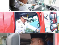 Pemkab Sergai Terima Hibah Mobil Damkar di HUT Kemerdekaan