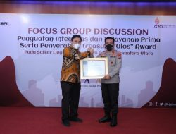 Polda Sumut Terima Penghargaan Terbaik Dalam Pengelolaan Anggaran