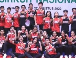 Raih 8 Emas, PB Djarum Juara Umum BNI Sirnas A Jawa Barat 2022