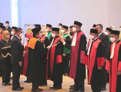 Ketua MA Lantik Panusunan Harahap Sebagai Ketua PT Medan