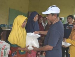 Bupati Sergai Bantu Warga Korban Banjir di Desa Dolok Sagala, Dolok Masihul