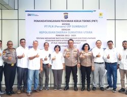 PLN UIP Sumbagut dan Polda Sumut Tandatangani MoU PKT