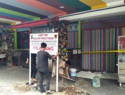 Polda Sumut Pasang Plang,  Sita Aset Bos Judi Online Apin BK