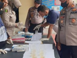35 Anggota BKO Sat Samapta Dites Urine
