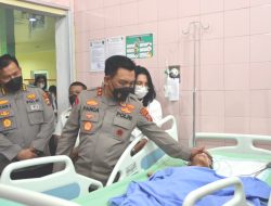 Kapolda Sumut Besuk Al Faqih, Anak Korban Kekerasan