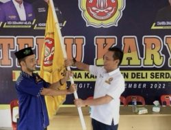 Joel Pulungan Terpilih secara Aklamasi Ketua Karang Taruna Deliserdang