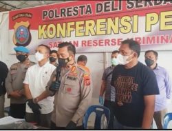 Polresta Deliserdang Ringkus Pria Pembacok Mantan Isterinya