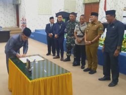DPRD Sergai Gelar Paripurna Usulan Pemberhentian dr Riski Ramadhan Hasibuan sebagai Ketua DPRD
