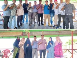 Bupati Darma Wijaya Beramah Tamah dengan Warganya di Pantai Gudang Garam