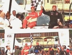 Rifat Sungkar Juara Reli APRC Danau Toba 2022