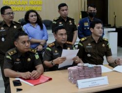 Korupsi Proyek Jalan, Kejari Sergai Terima Penitipan Uang Kerugian Negara Rp 515,5 Juta