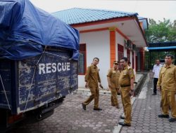 Pj Wali Kota Tebingtinggi Lepas Bantuan OPD Peduli Gempa di Taput