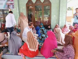 HUT ke 7, Pimpinan Sinarsergai.com Bagikan Beras Kepada Kaum Duafa