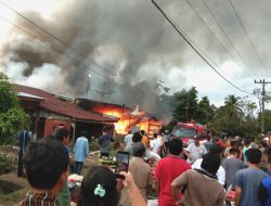 3 Rumah Terbakar di Desa Palding Dairi
