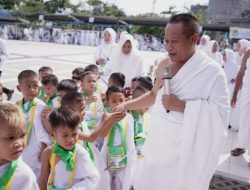1.800 Siswa Tingkat RA se Tanjungbalai Ikuti Pelatihan Manasik Haji