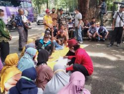 Unjuk Rasa ke DPRD SU, Pensiunan PT PSU Tuntut Gajinya Dilunasi