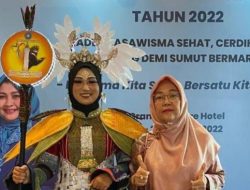 TP PKK Tebingtinggi Juara 1 Lomba Fashion Show Daur Ulang se Sumut