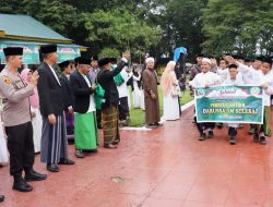 6500 Santri Peringati Hari Santri di Alun-Alun T Amir Hamzah Stabat