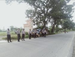 Polres Langkat Siagakan 1 Peleton Personil Dalmas, Cegah Meluasnya Bentrokan
