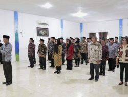 Di Pelantikan Panwaslu Kecamatan, Bupati Sergai: Junjung Tinggi Profesionalisme