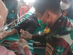 Tim Kesehatan Korem 023/KS Bantu Perawatan Korban Gempa Taput