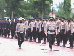 Wakapolda Sumut Pimpin Apel Gelar Pasukan Operasi Zebra Toba 2022