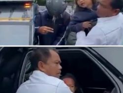 Aksi Bupati Sergai Gendong Anak Kecil Korban Laka, Diam Diam Direkam Warga