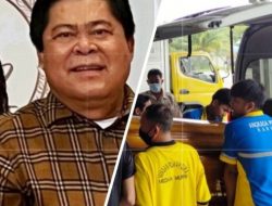 Jenazah Poltak Sianipar Tiba Di Bandara Kualanamu dari Singapura