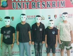Polisi Amankan 5 Pelajar Pelaku Perusakan Mobil