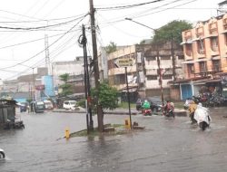 Marelan Raya dan Jalan KL Yos Sudarso Terendam Banjir