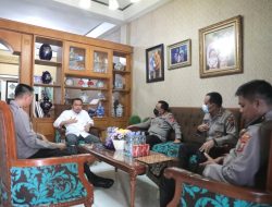 Kapoldasu Berkunjung ke Kediaman Ketua PWI Sumut