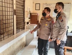 Wakapolrestabes Medan Sidak ke Polsek Percut Sei Tuan