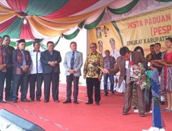 Bupati Resmi Membuka Pesparawi Simalungun 2022 di Parapat