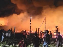 Pabrik Pengolahan Getah Hangus Terbakar di Kisaran