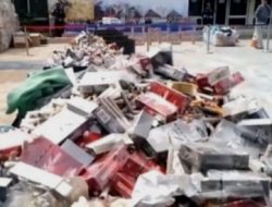 Bea Cukai Sumut Musnahkan Barang Hasil Penindakan Senilai Rp 5 Miliar