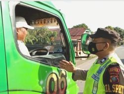 Personil Polsek Sipispis Atur Lalin di Jalan Lintas Tebing Tinggi – Sipispis