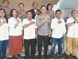 Kapolrestabes Medan Dukung Perayaan Natal PWI Sumut