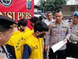 4 Remaja Pelaku Begal Sadis Dibekuk Polisi